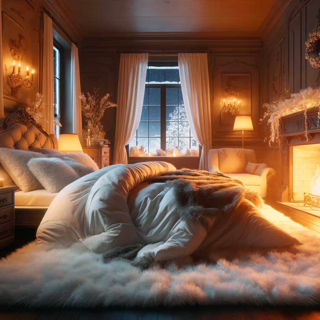 Edredones n�rdicos y almohadas de plum�n