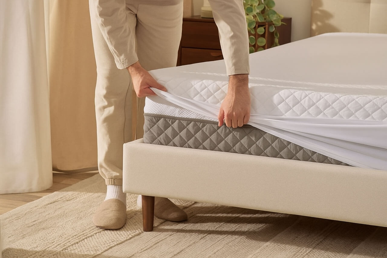 Cubre colch�n hotelero