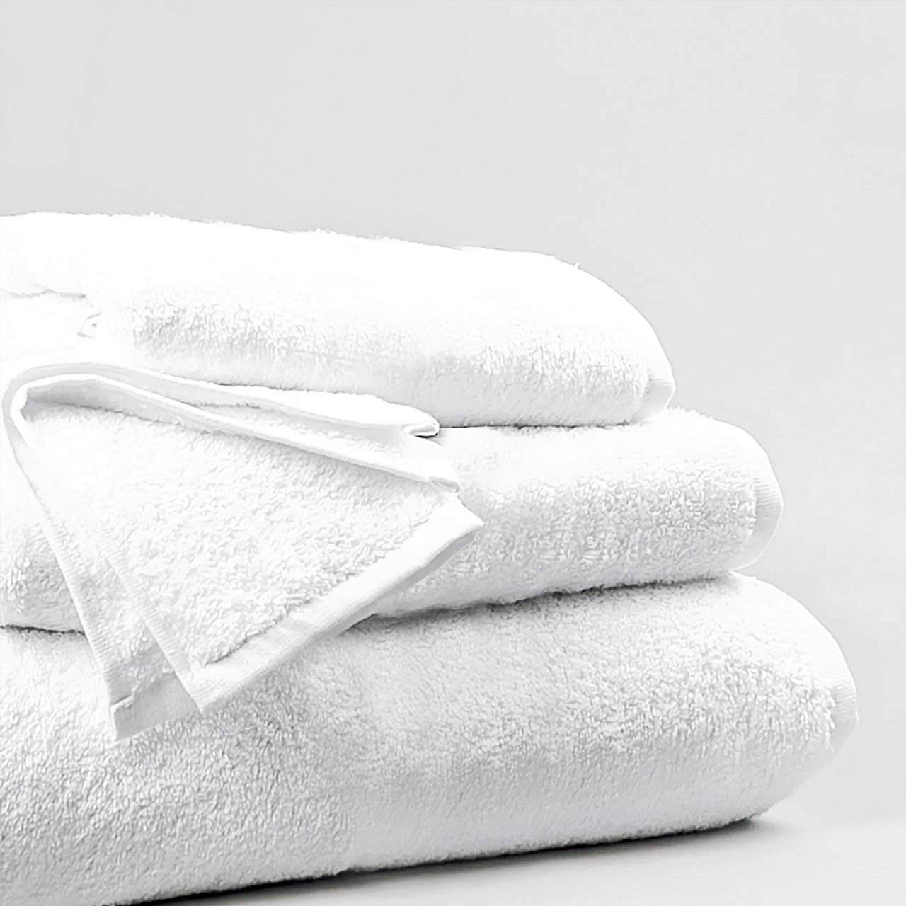 Rizo americano en toallas para hotel