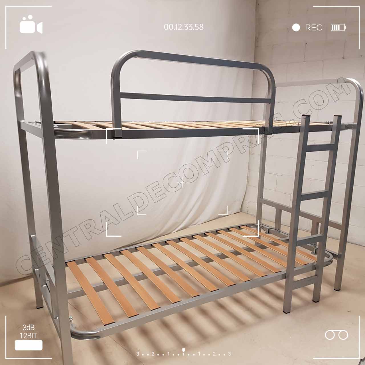 Litera de metal individual