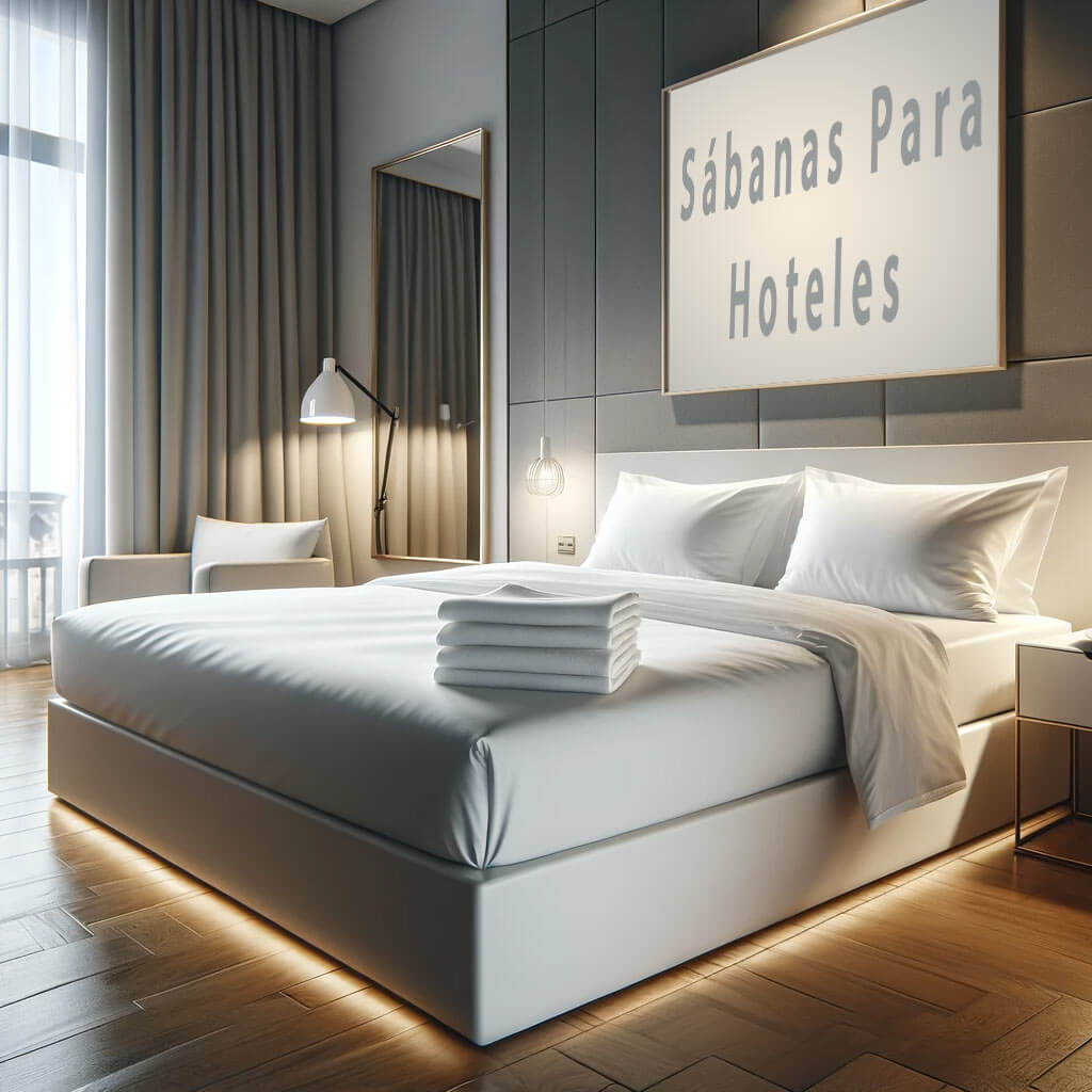 S�banas para hoteles de mezclas de algod�n-poli�ster