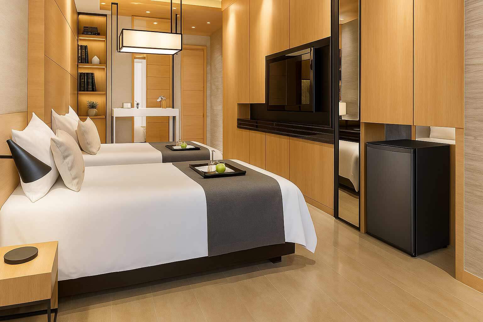 �El minibar de los hoteles es gratuito o se paga?