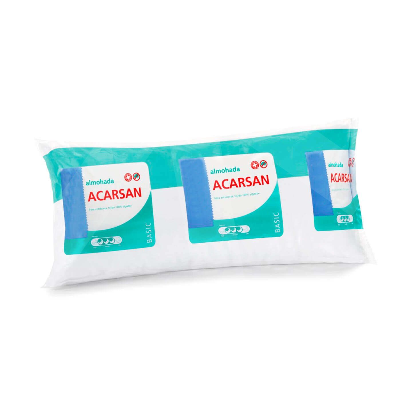 Almohada de fibra Basic; packaging
