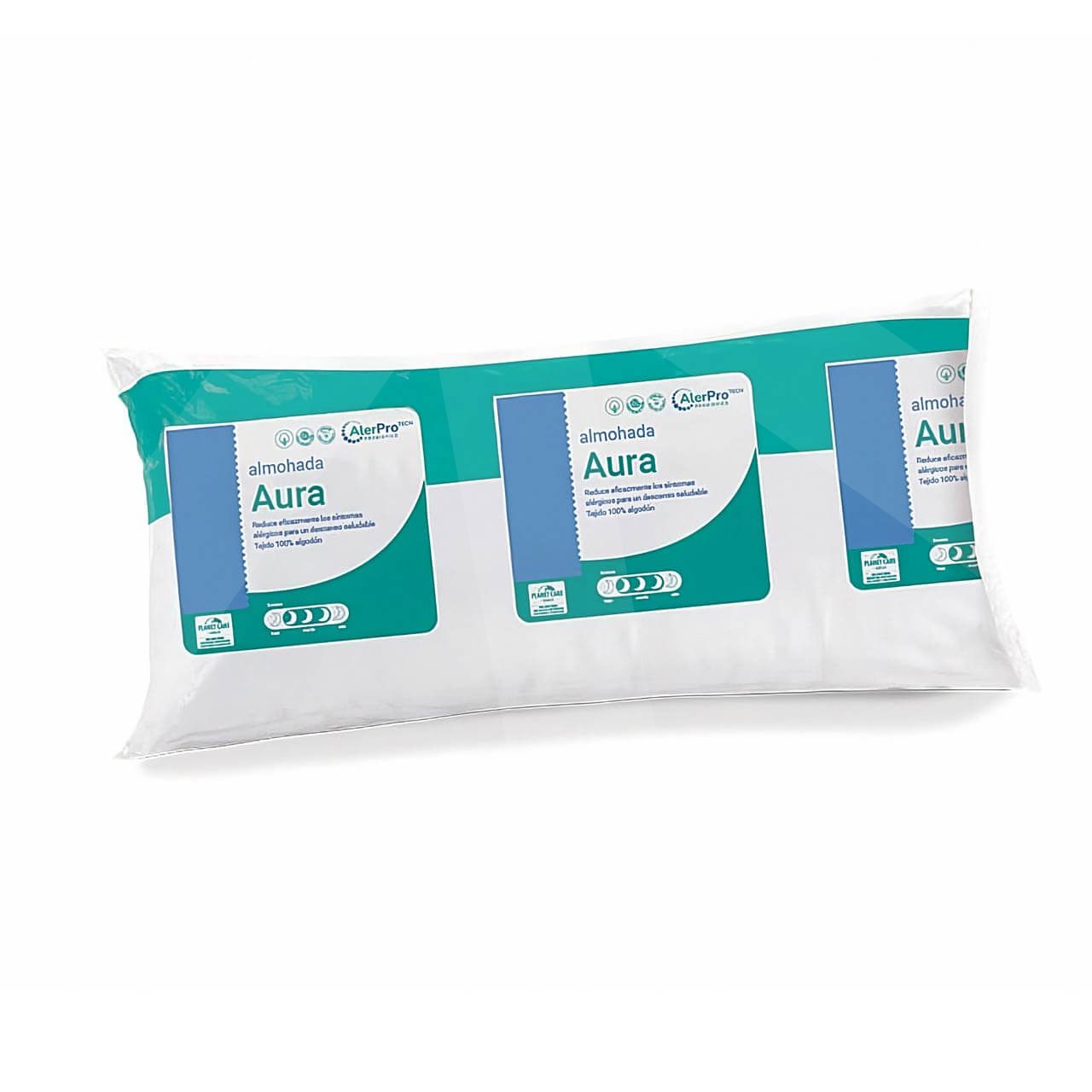 Almohada de fibra Basic; packaging
