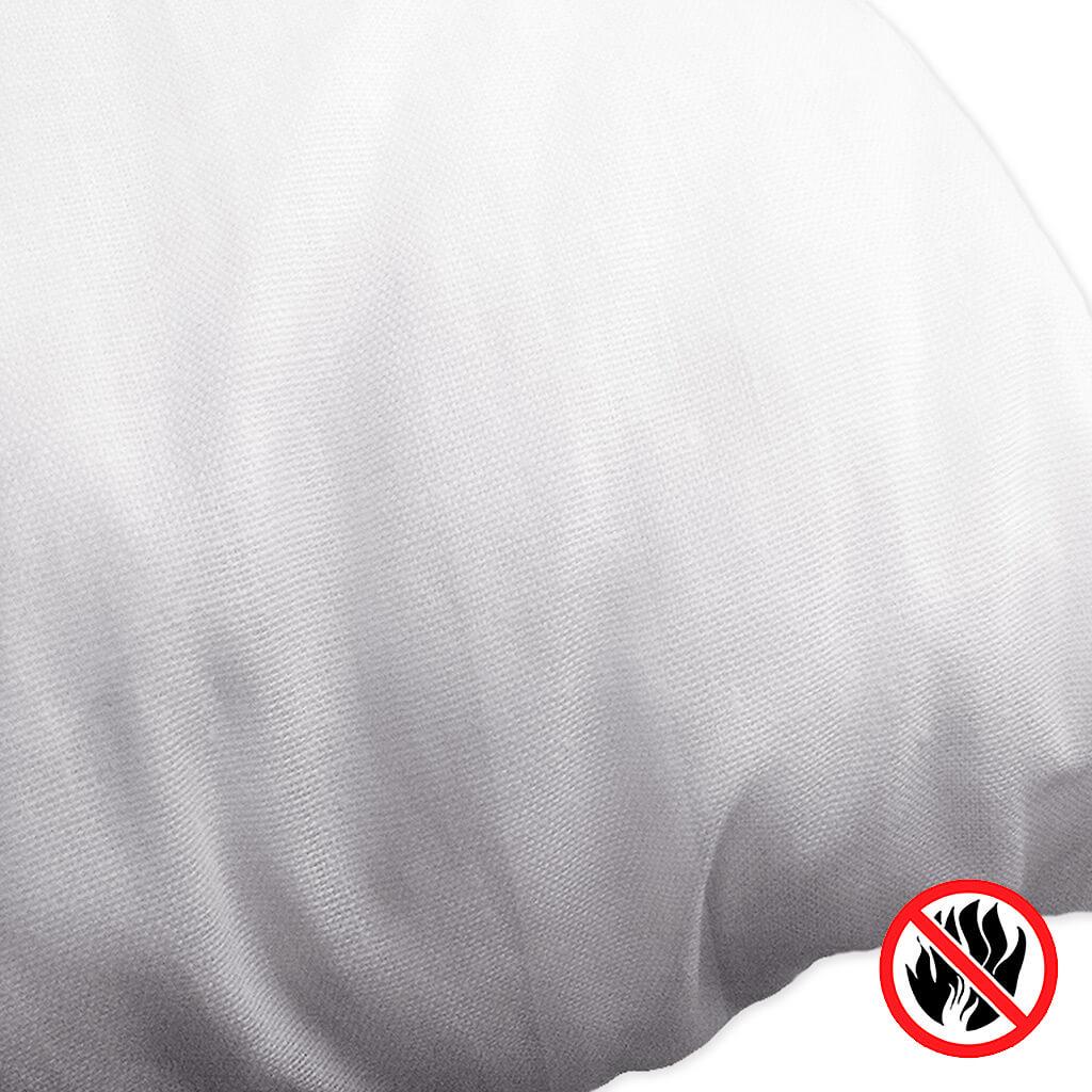 Almohada de fibra Basic ignfuga; tejido ignfugo