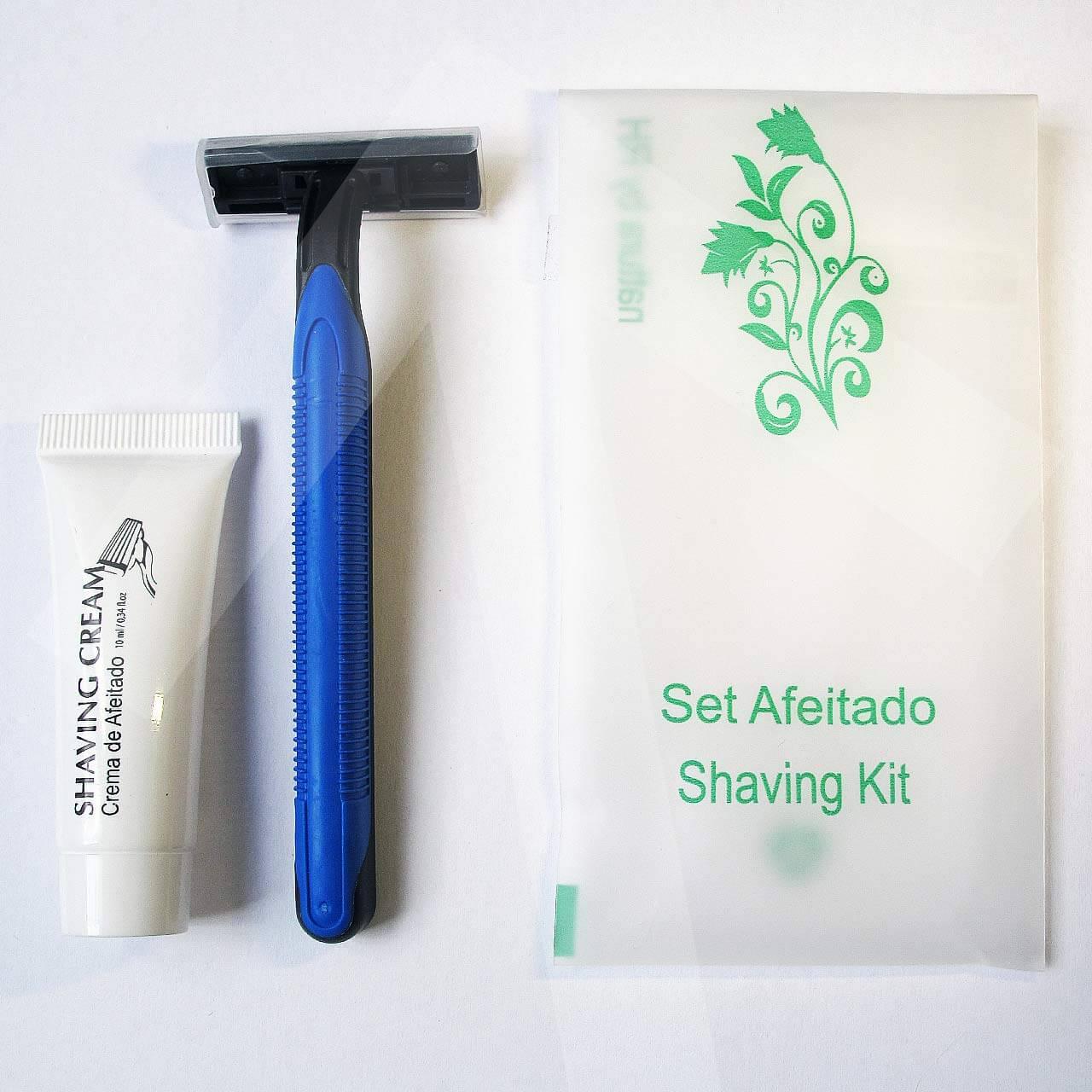 Amenities Economy; kit afeitado (bolsa eco soft)