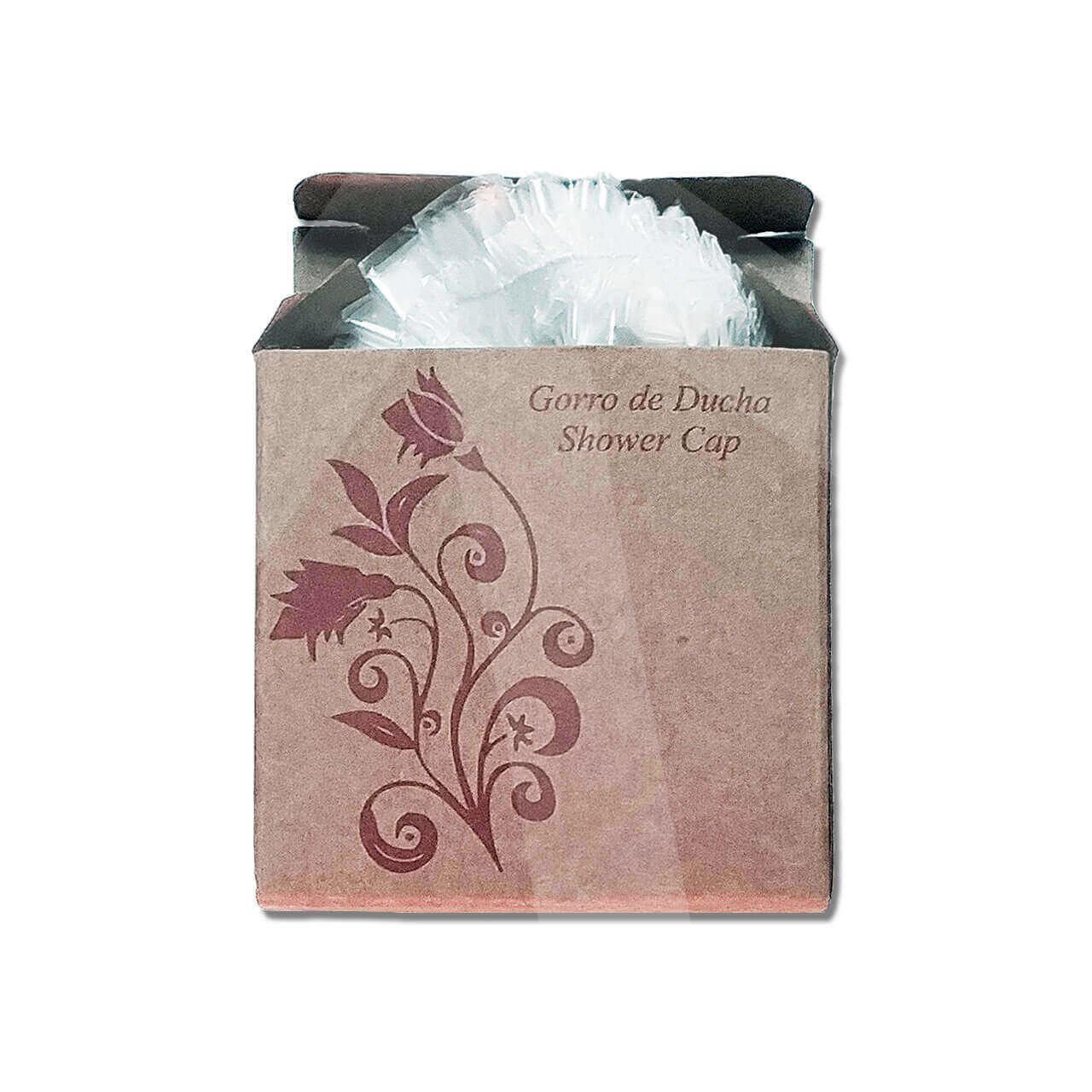 Amenities Economy; gorro de ducha (caja kraft)
