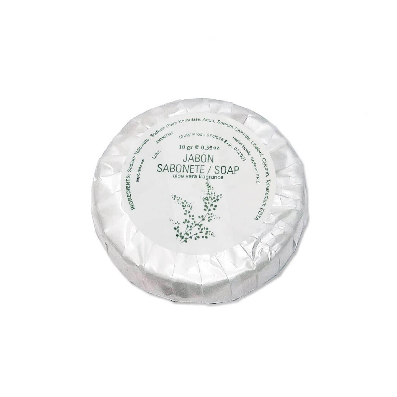 Amenities Economy; pastilla jabón 10g