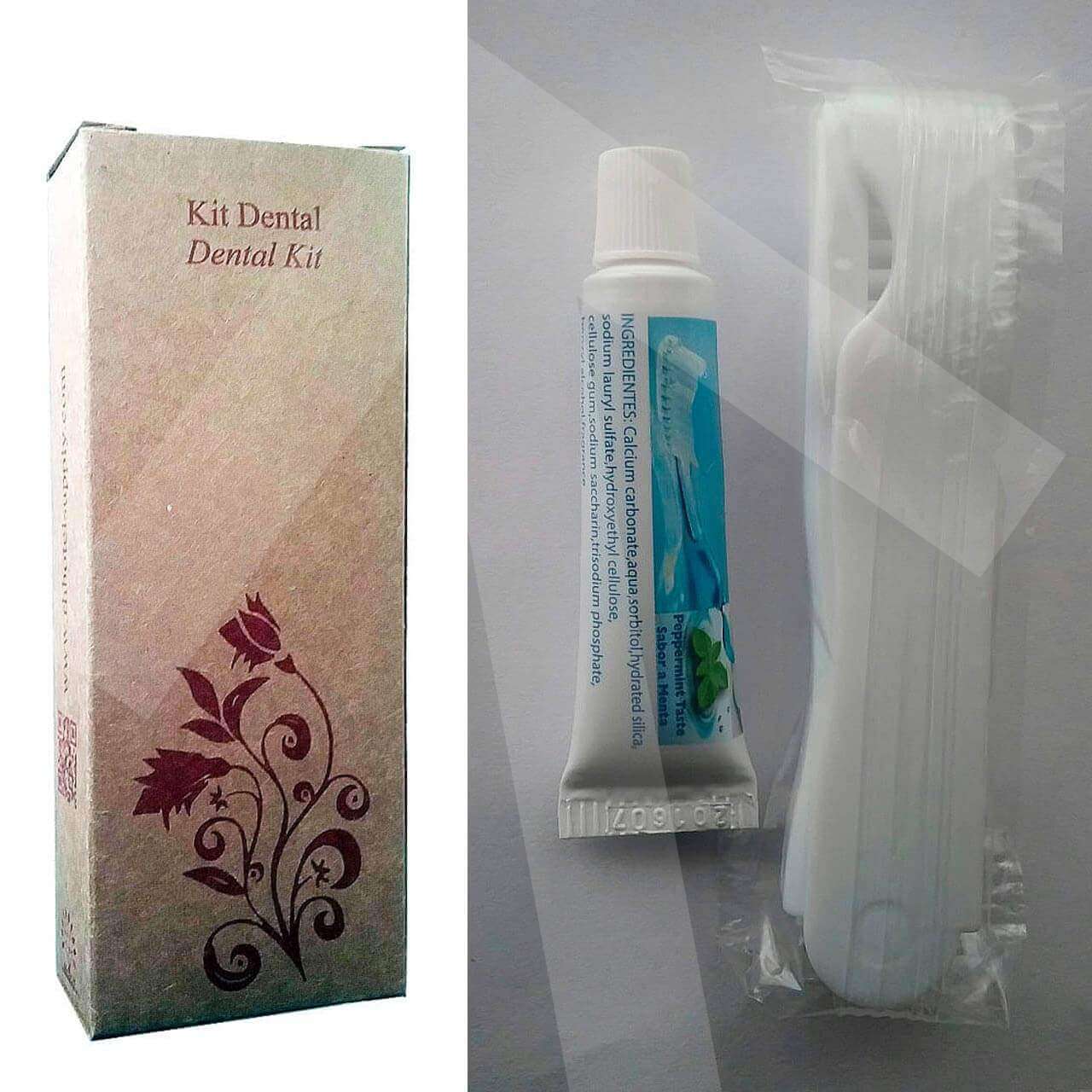 Amenities Economy; kit dental 6g (caja kraft)