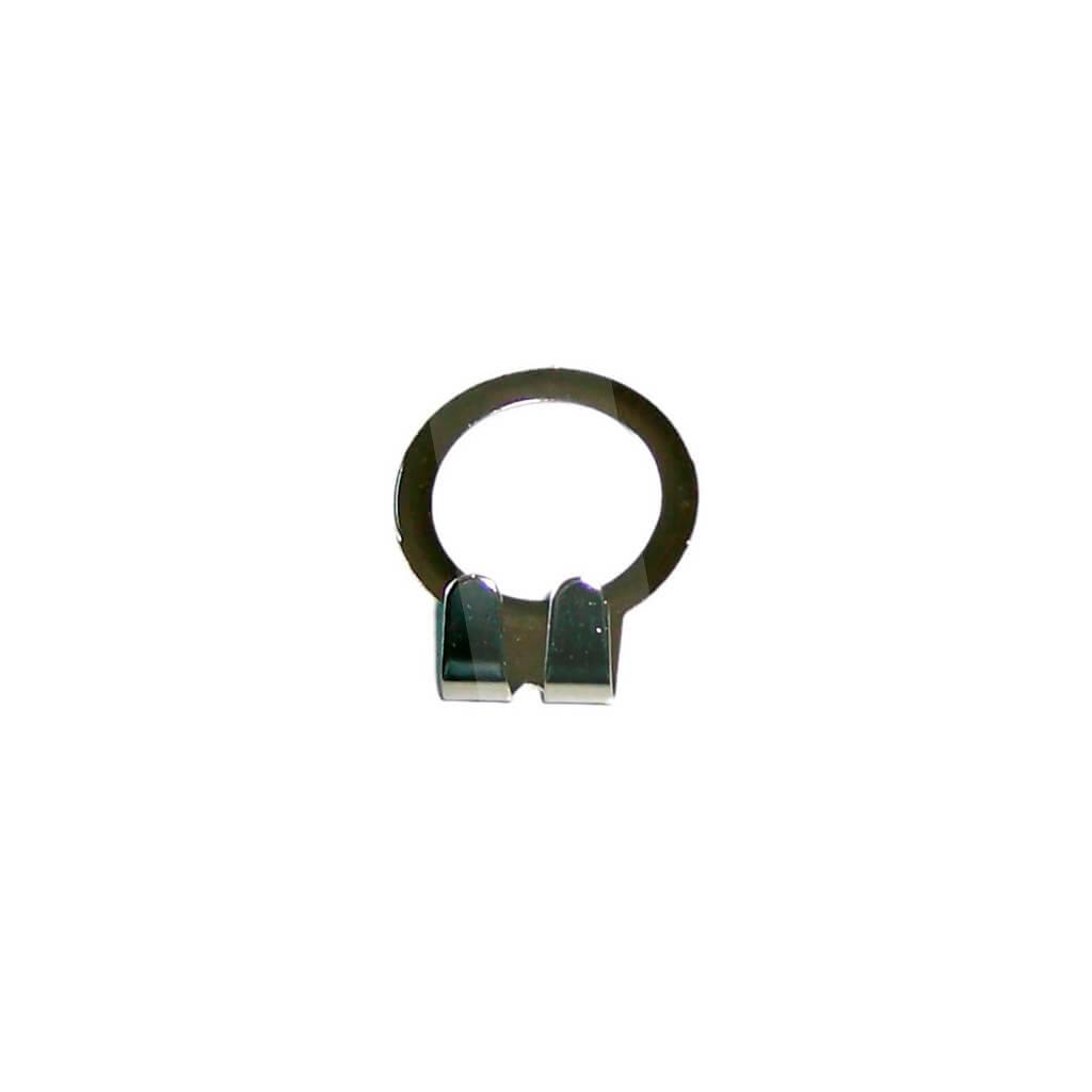 Perchas madera Basic antirrobo pinzas (x80); anilla de seguridad metálica