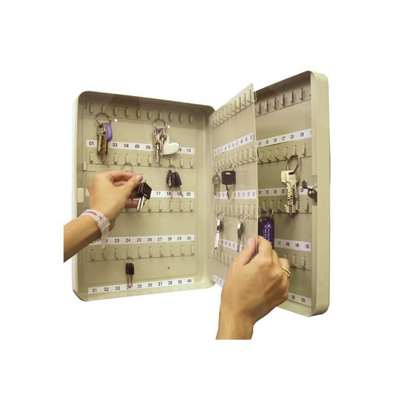 Armario llavero; apertura de libro