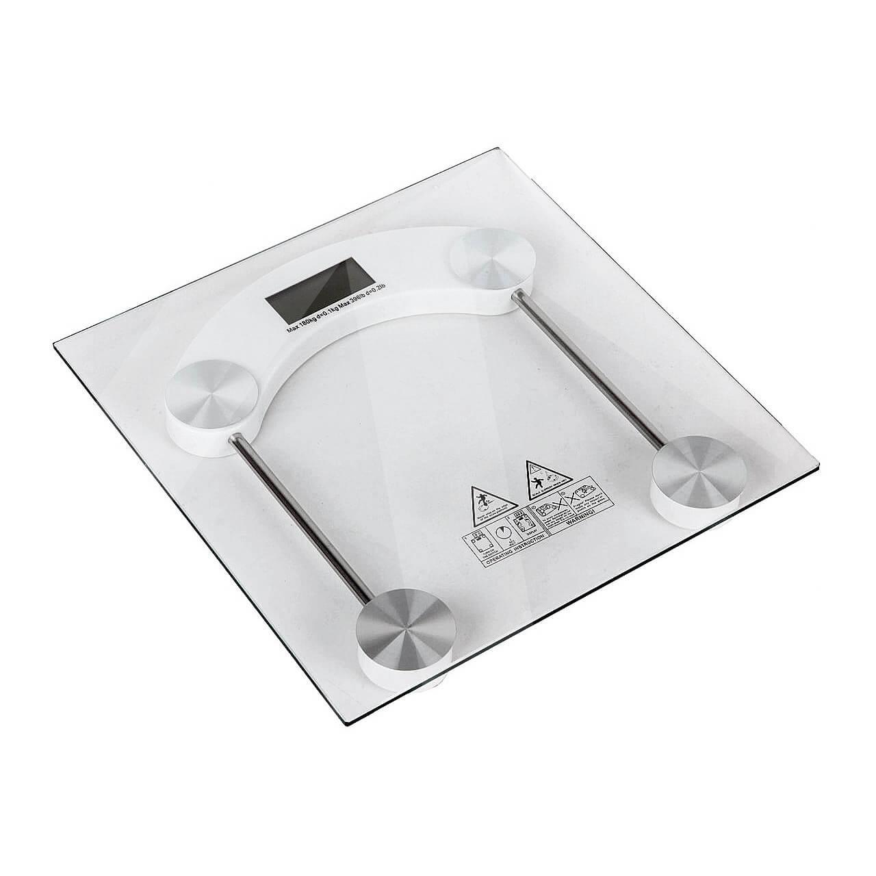Báscula de baño Cristal cuadrada