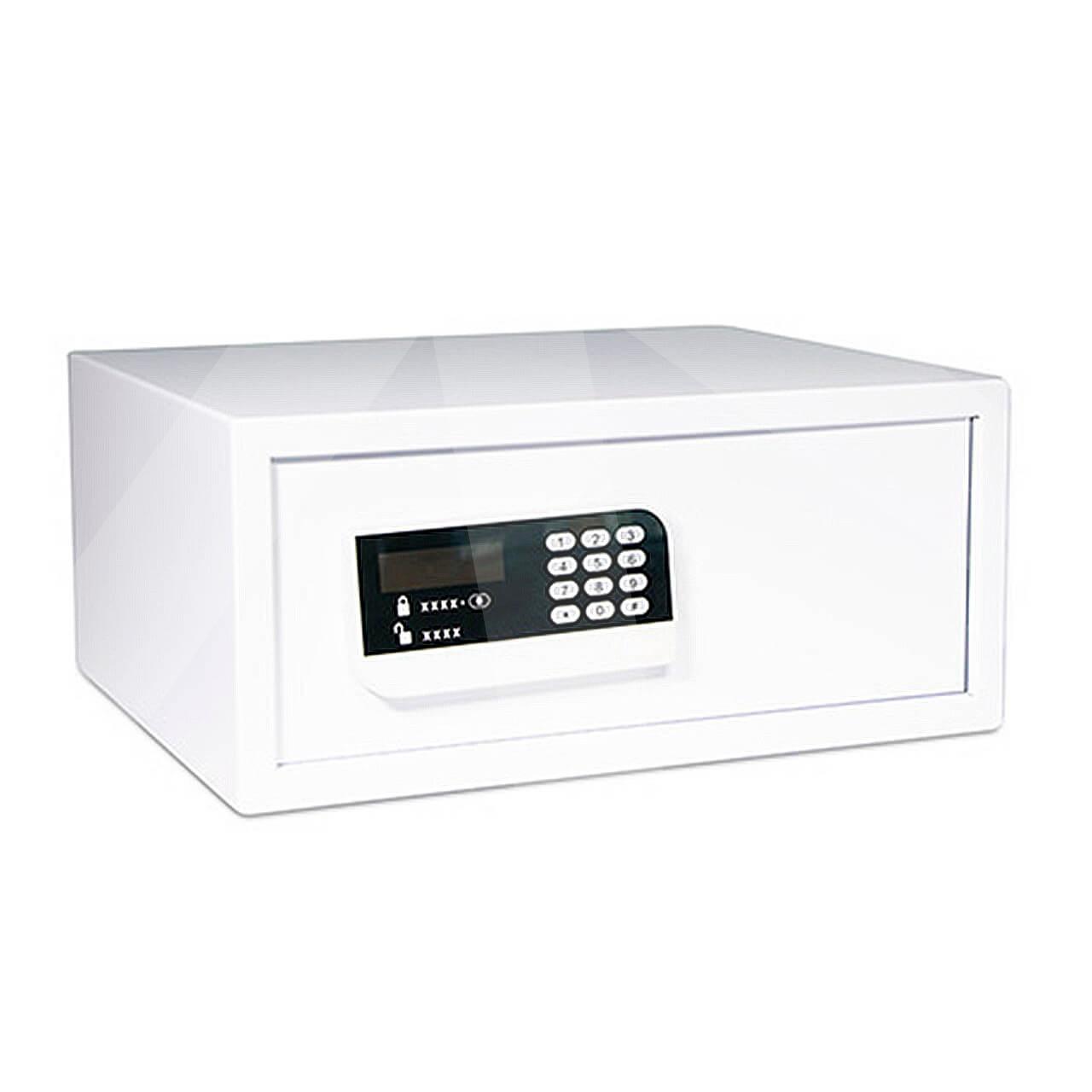 Caja fuerte Aruba; acabado blanco