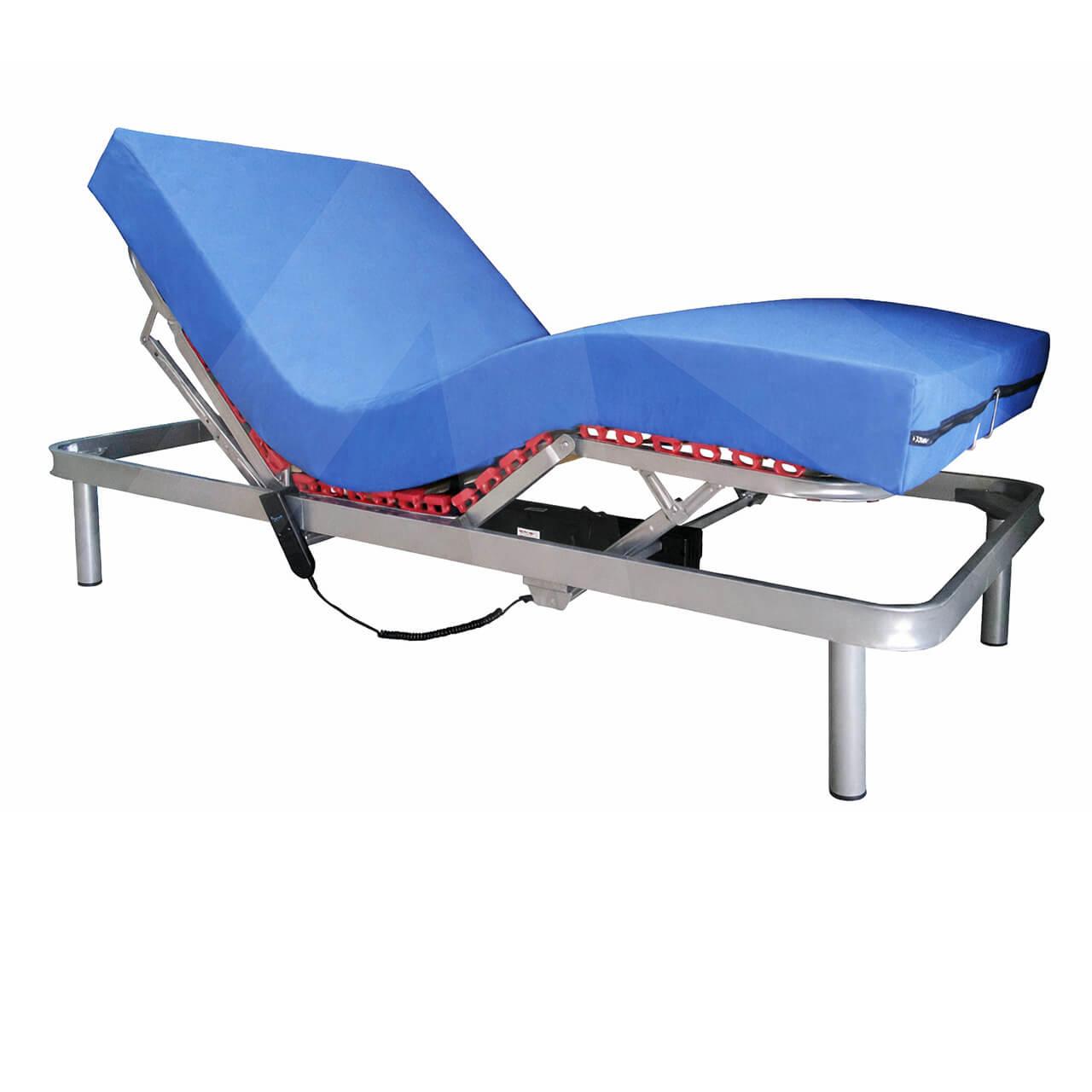 Colch�n hospitalario viscoel�stico Basic; cama articulada