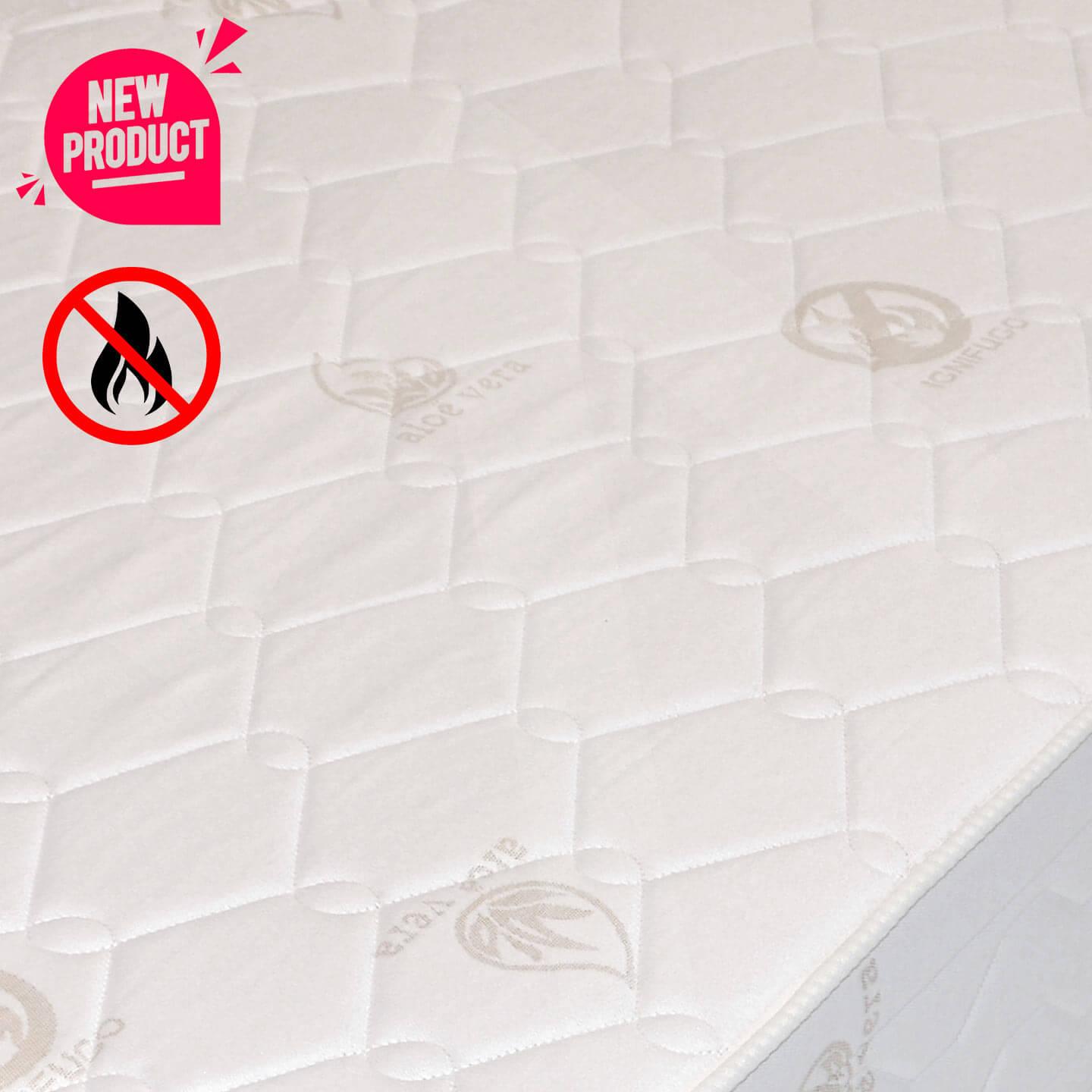 Colchn de muelles Basic reforzado; tapicera