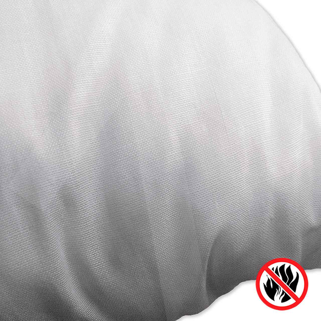 Cuadrante de fibra Basic ignfugo; detalle del tejido