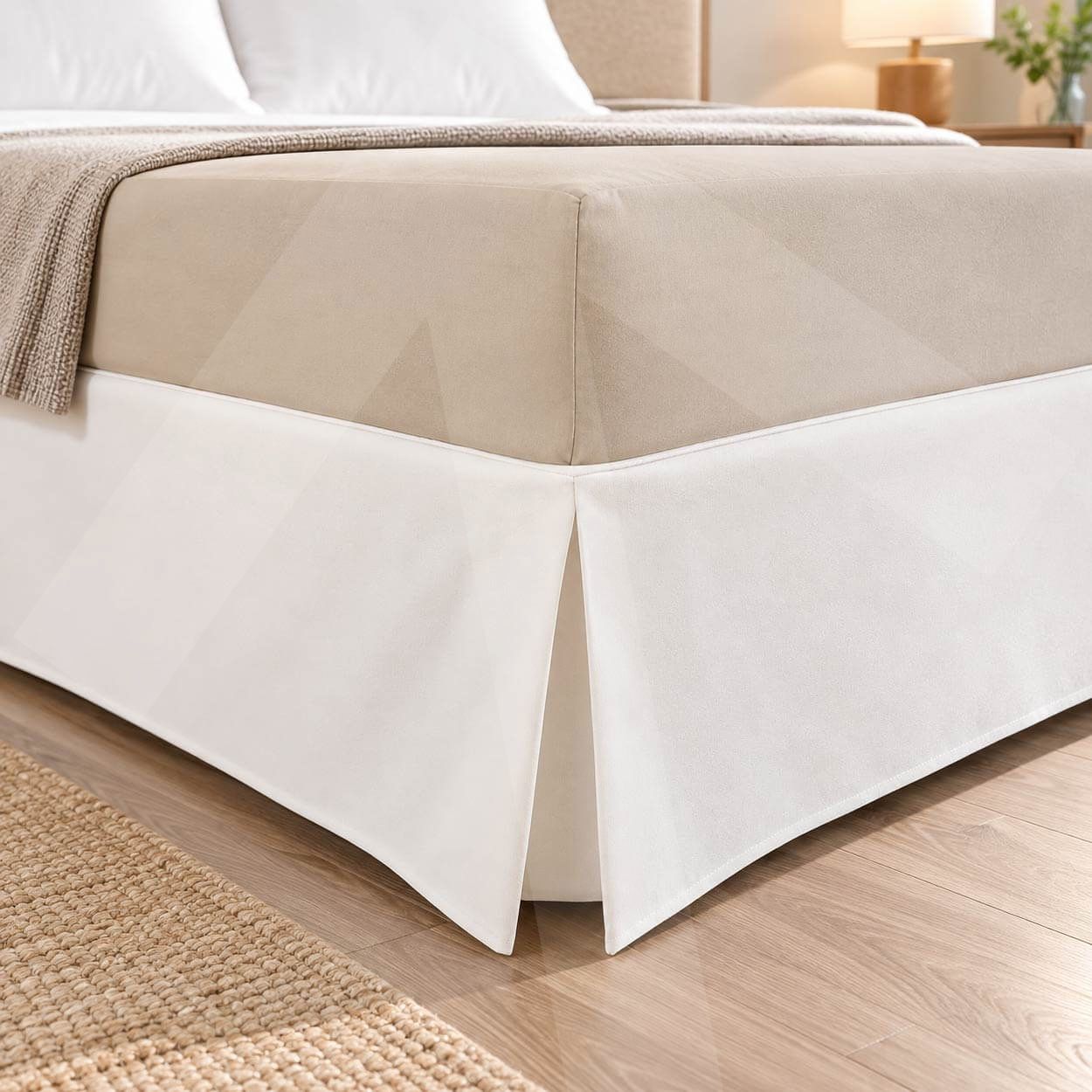 Cubrecanap� loneta Economy; falda de cama
