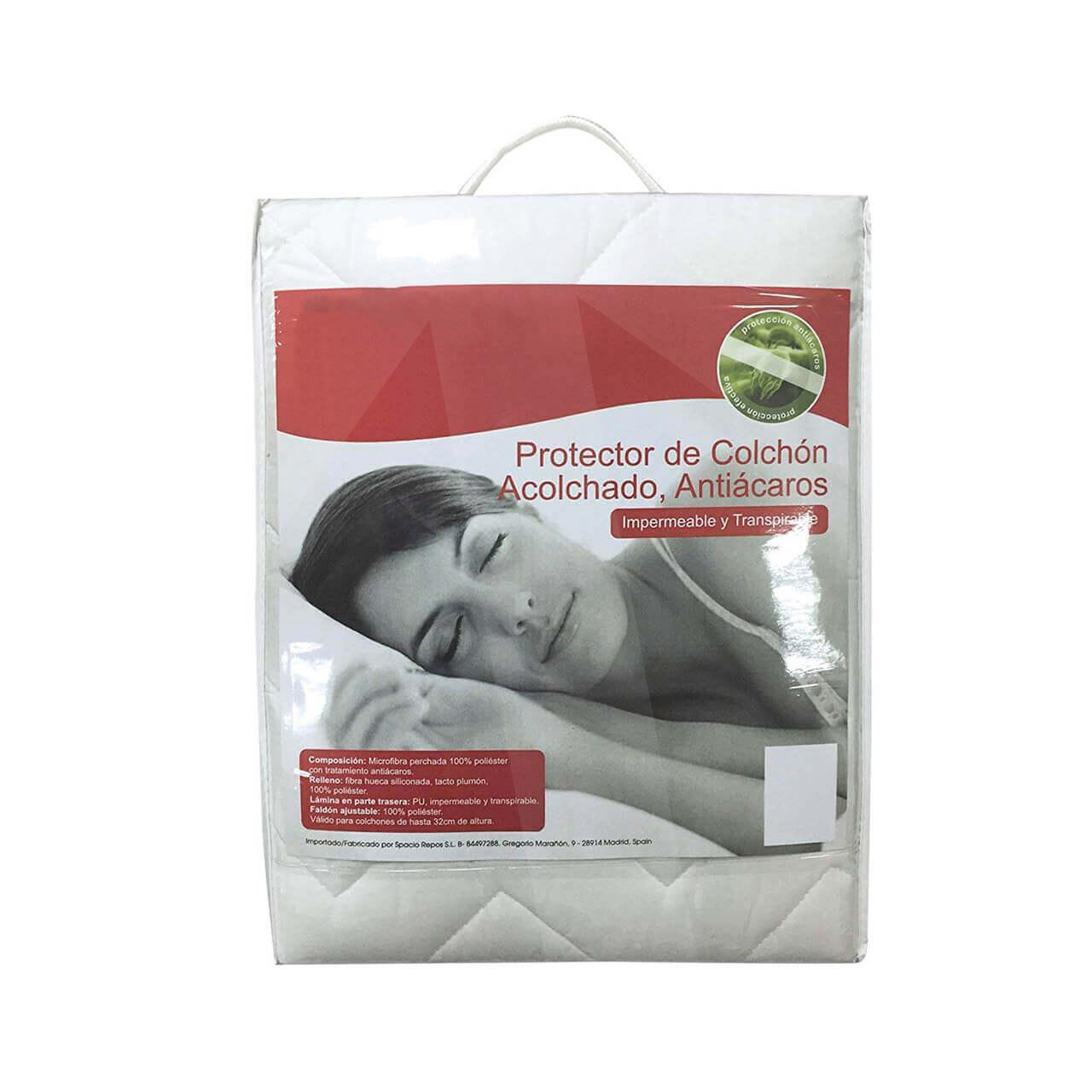 Cubrecolchn Premium acolchado; packaging