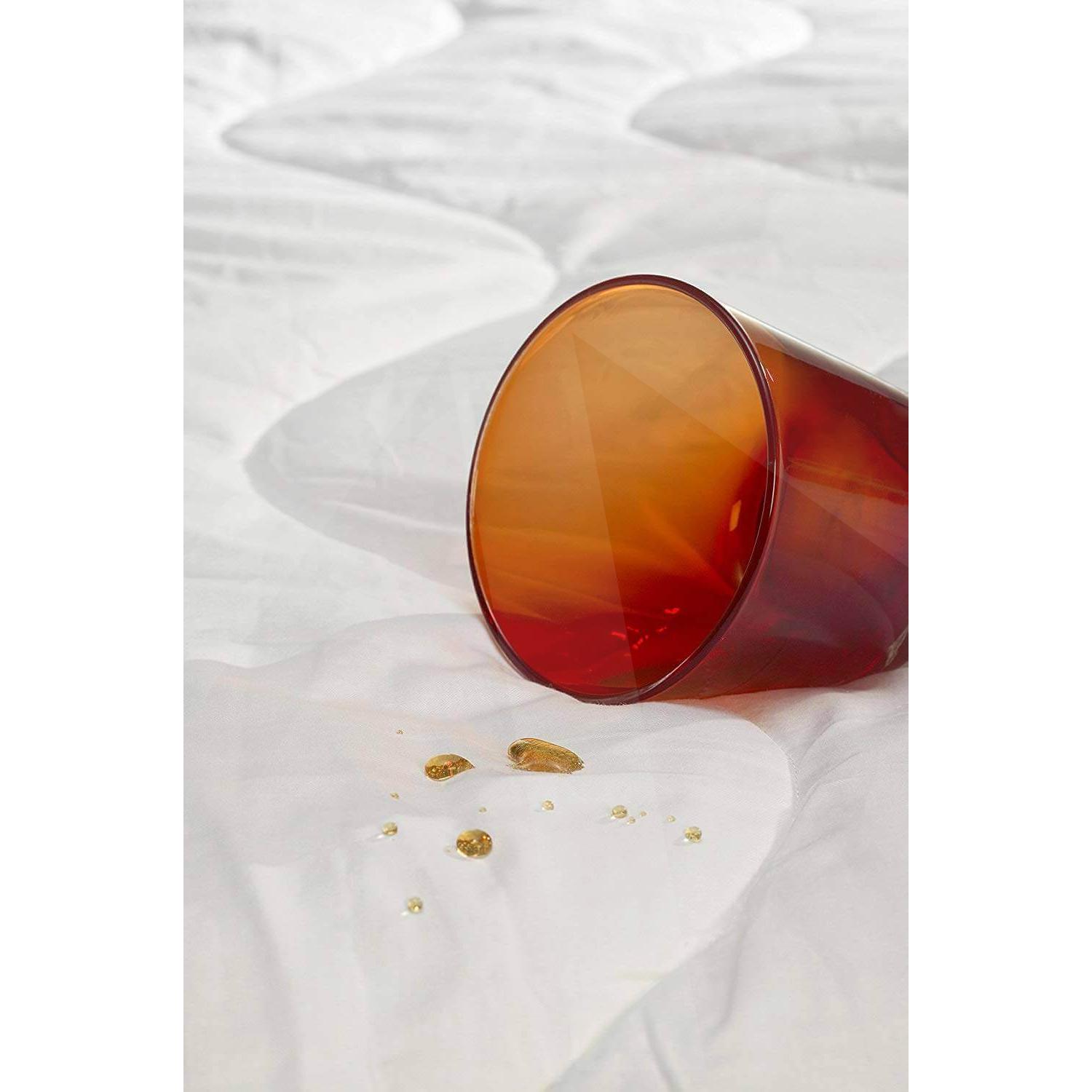 Cubrecolchn Premium acolchado; impermeable y transpirable