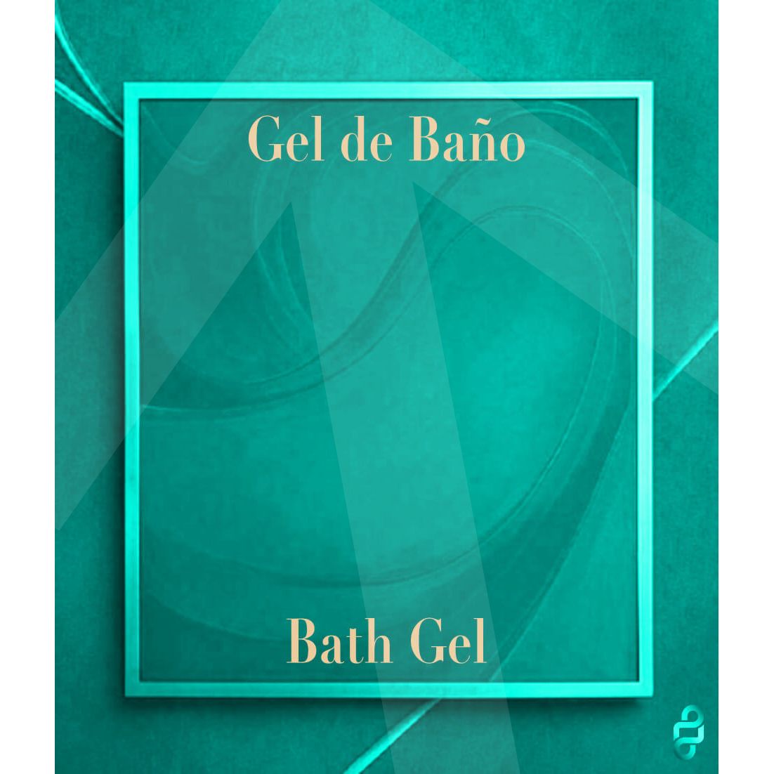 Dispensador rellenable Economy; etiqueta gel