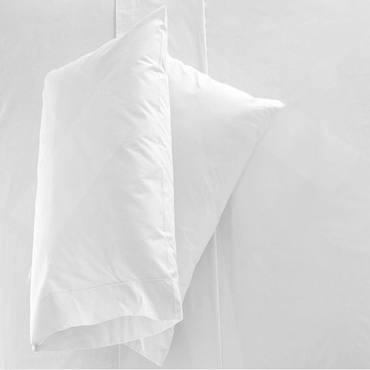 Funda de almohada Eco; cierre petaca o 2 bocas