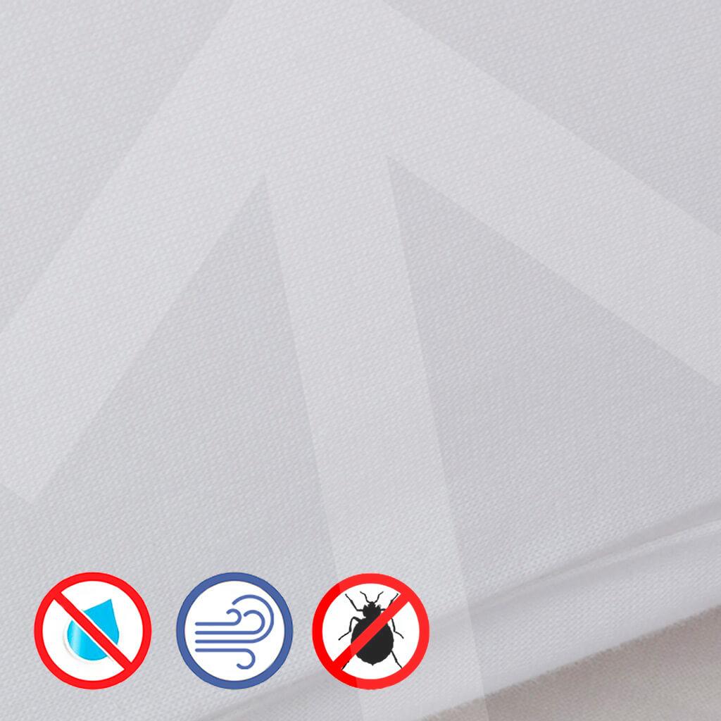 Funda de almohada Premium antichinches; tejido 100% bambú