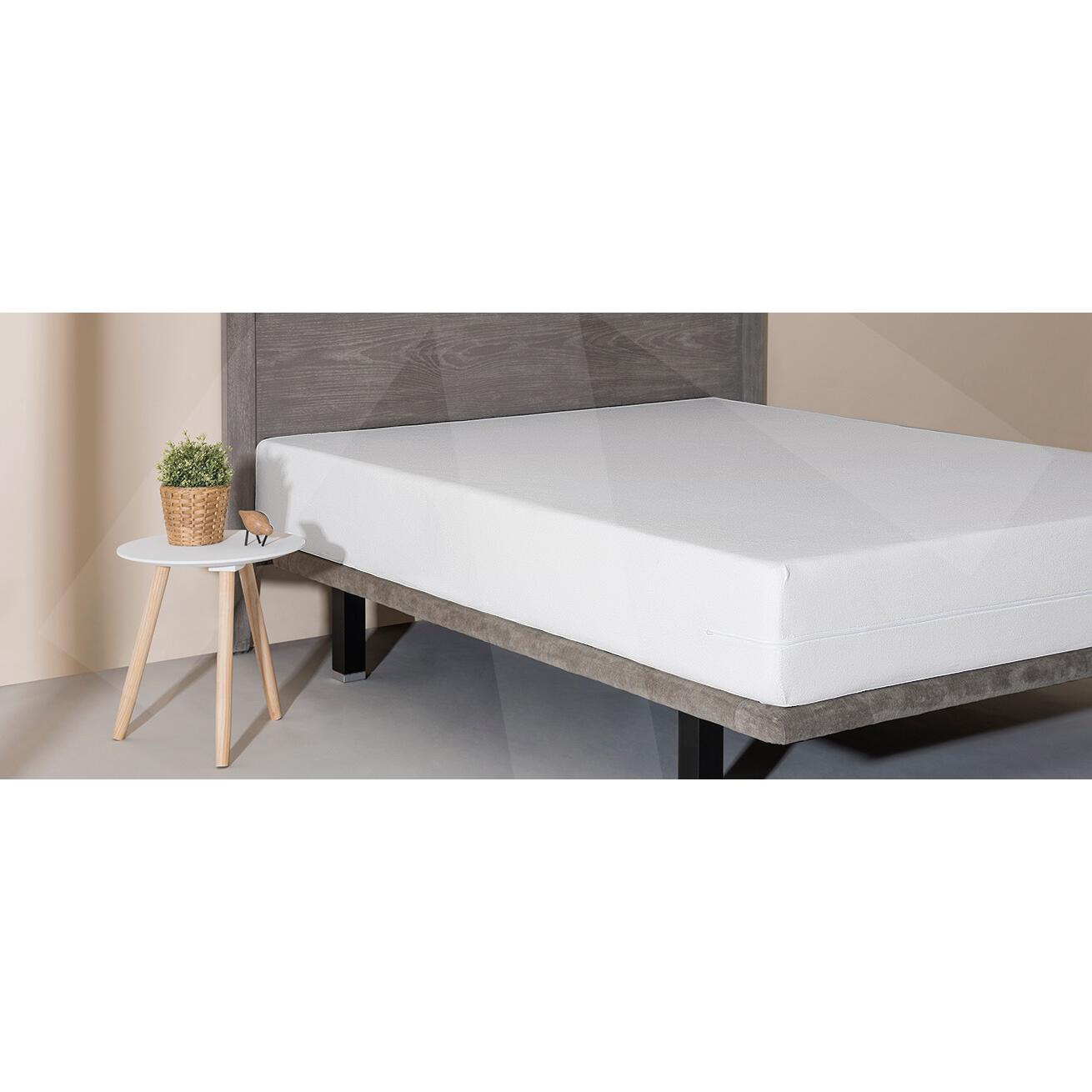 Funda de colchn Basic; vista lateral