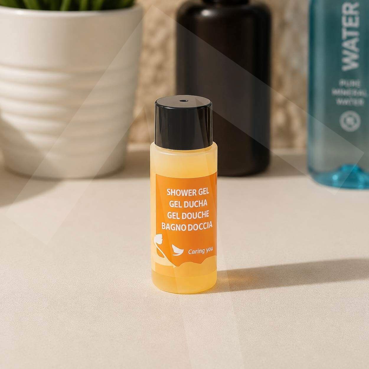 Gel de Ducha Hoteles 20ml (Botella); botellita de 20ml