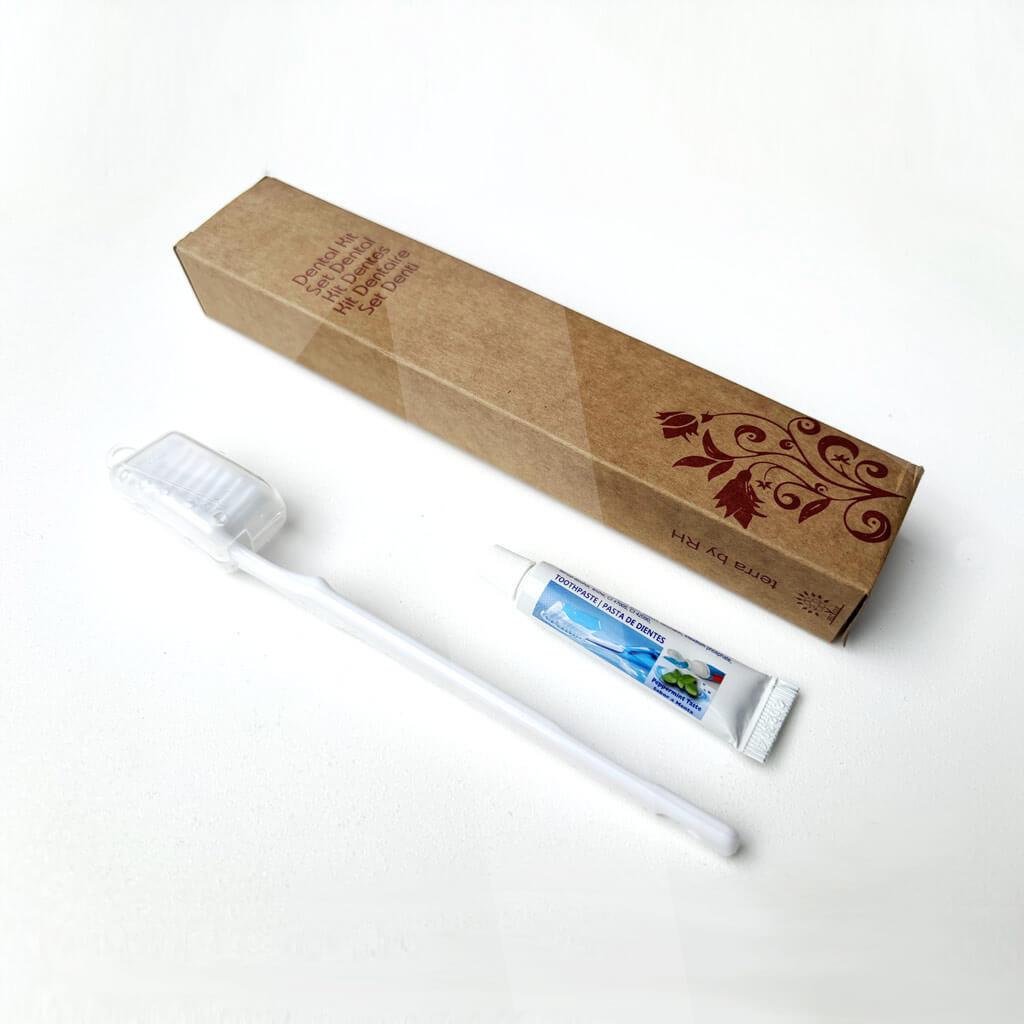 Kit Dental Hotel 6g (Kraft); contenido