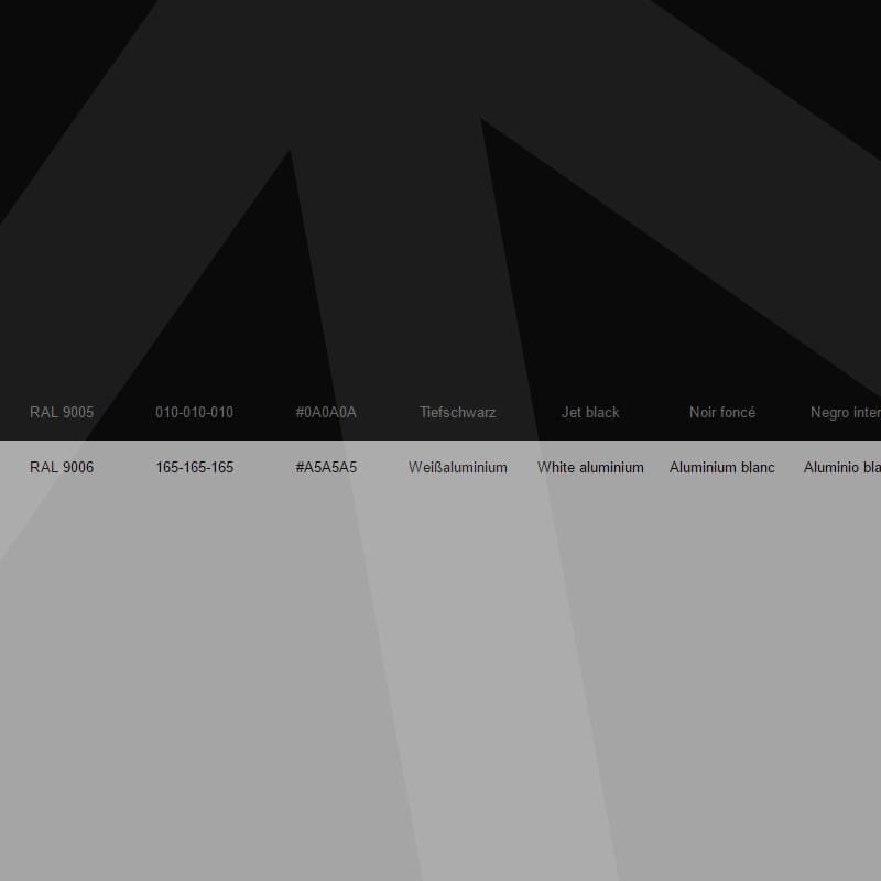 Litera triple Reforzada; colores disponibles