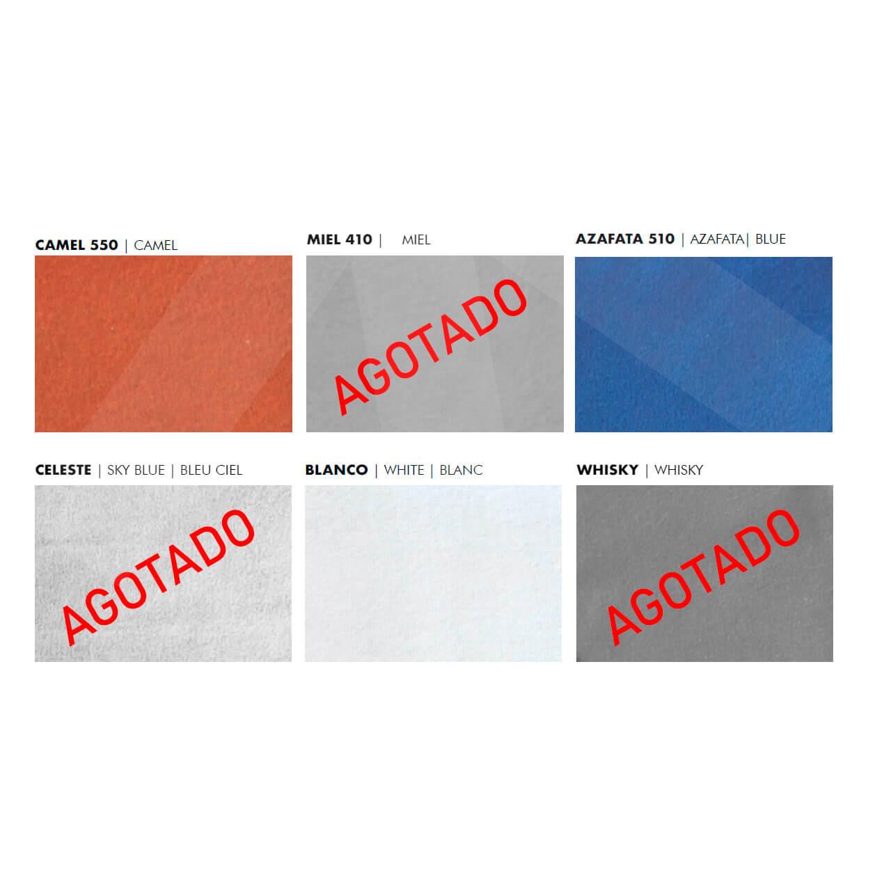 Manta ignfuga Basic; colores disponibles