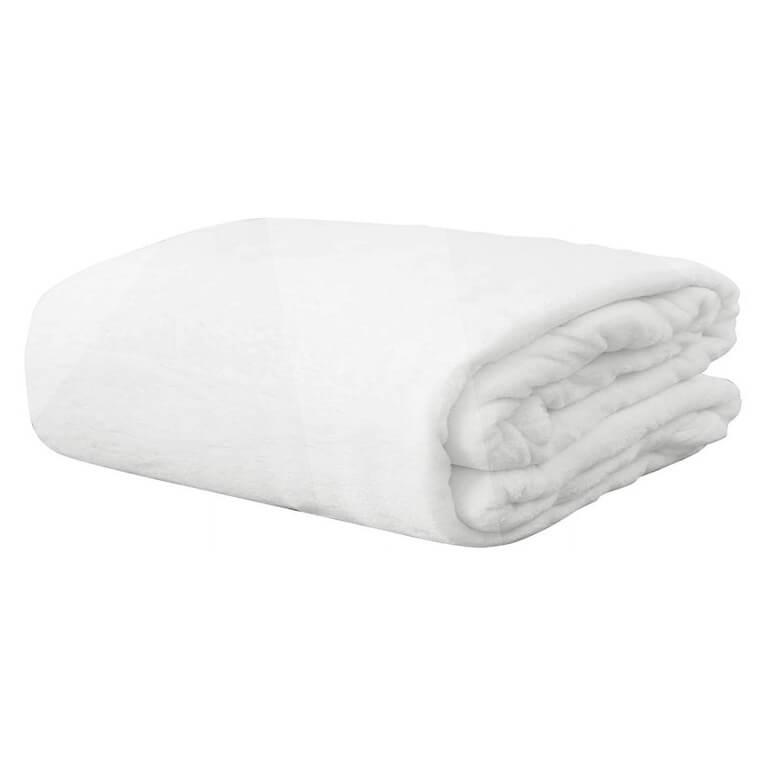 Manta Polar Economy; pelo blanco