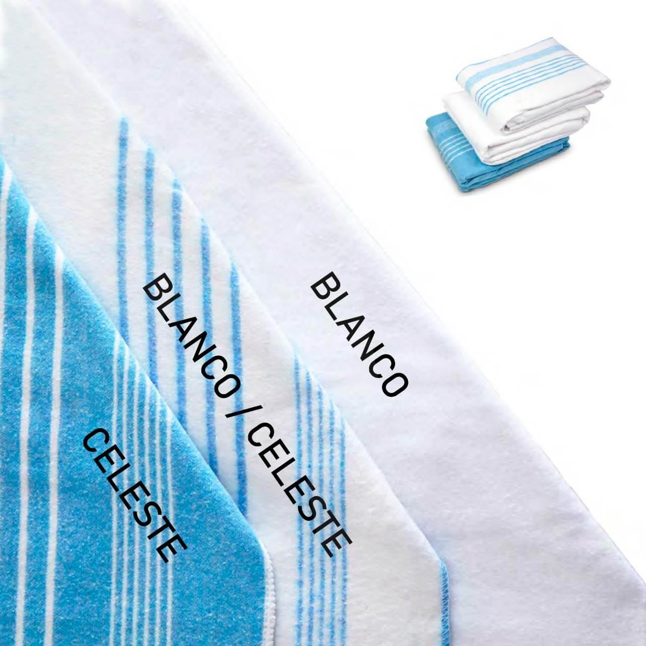 Manta super fina; colores disponibles