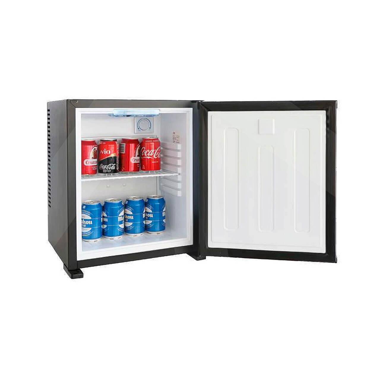 Minibar Termo Absorcin 30L; puerta abierta