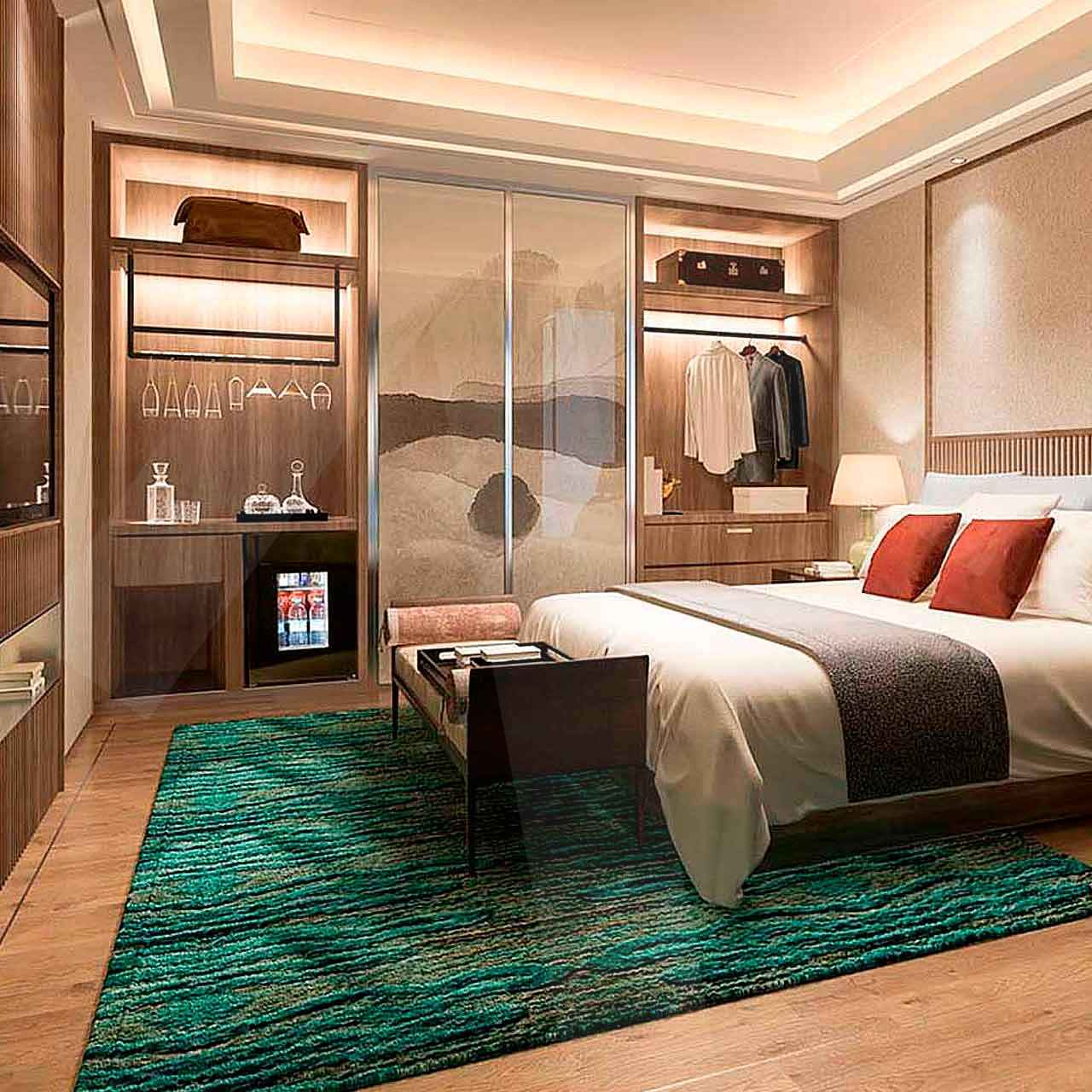 Minibar Termo Absorcin Nature; foto ambiente