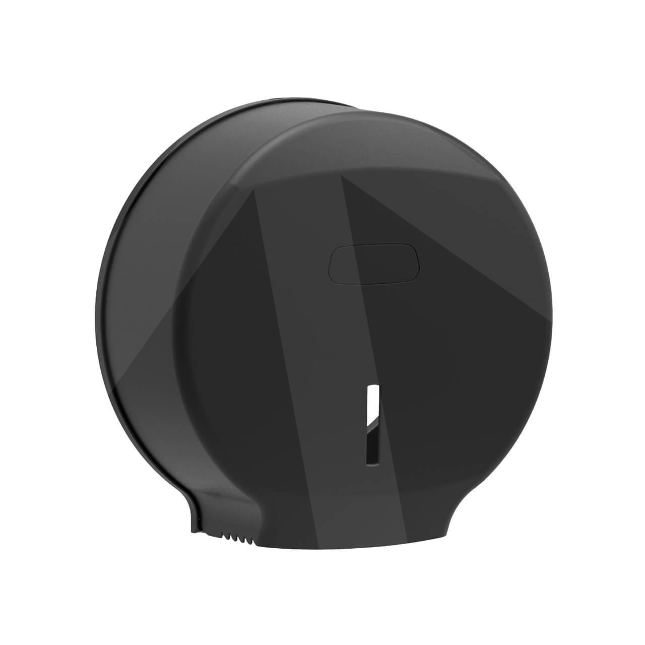 Portarrollos papel higienico Lite; acabado negro