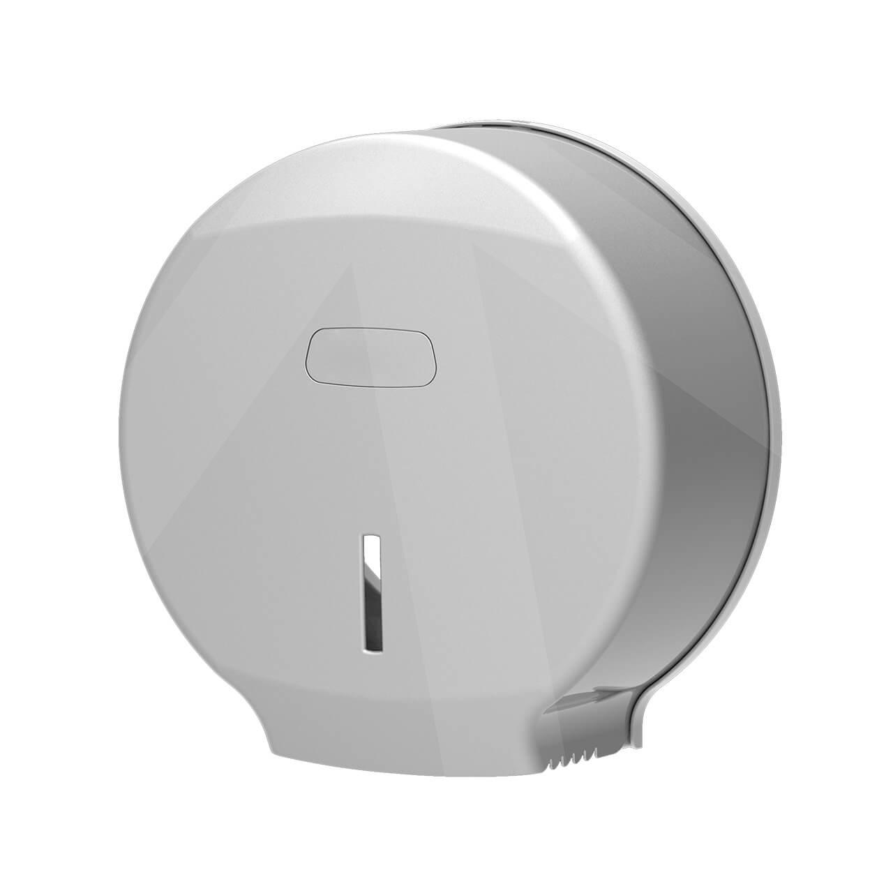 Portarrollos papel higienico Lite; acabado gris