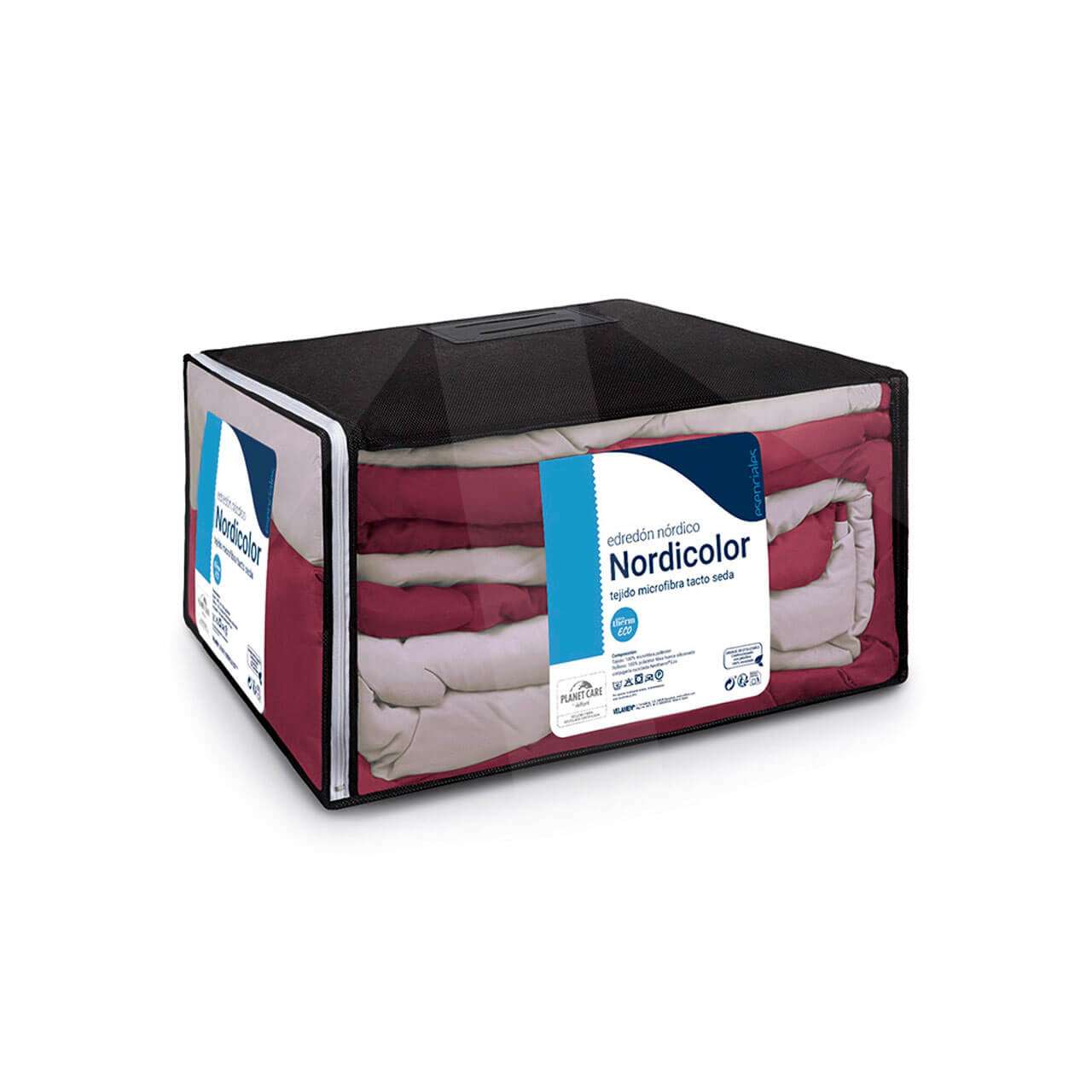 Relleno nrdico Basic Bicolor; arcilla / cuerda