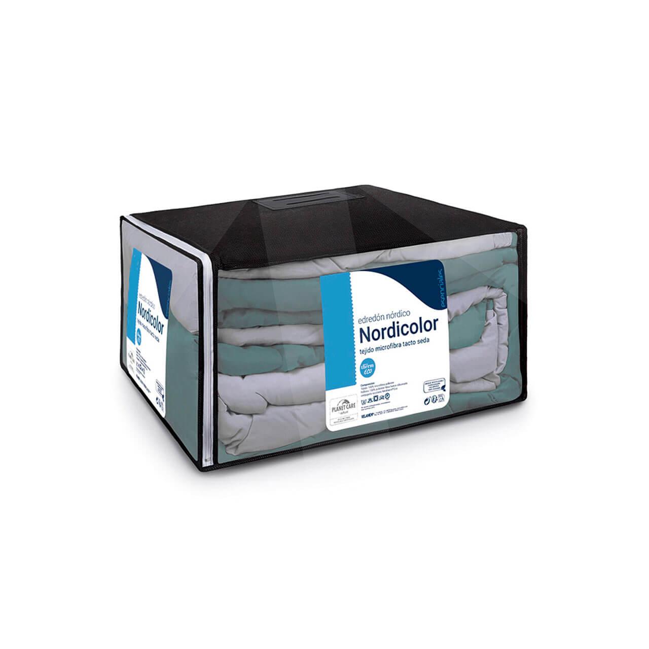 Relleno nrdico Basic Bicolor; menta / perla