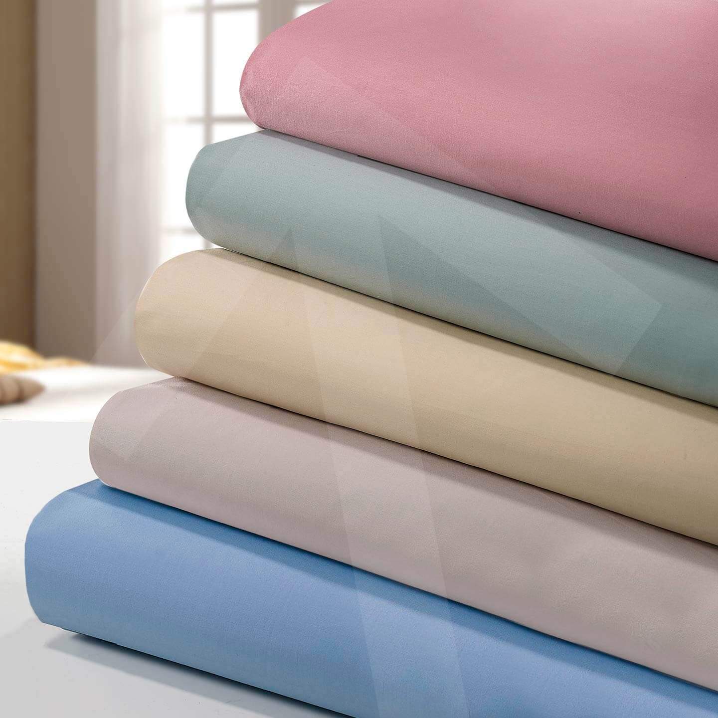 Sbana bajera Premium Color 200 hilos ajustable