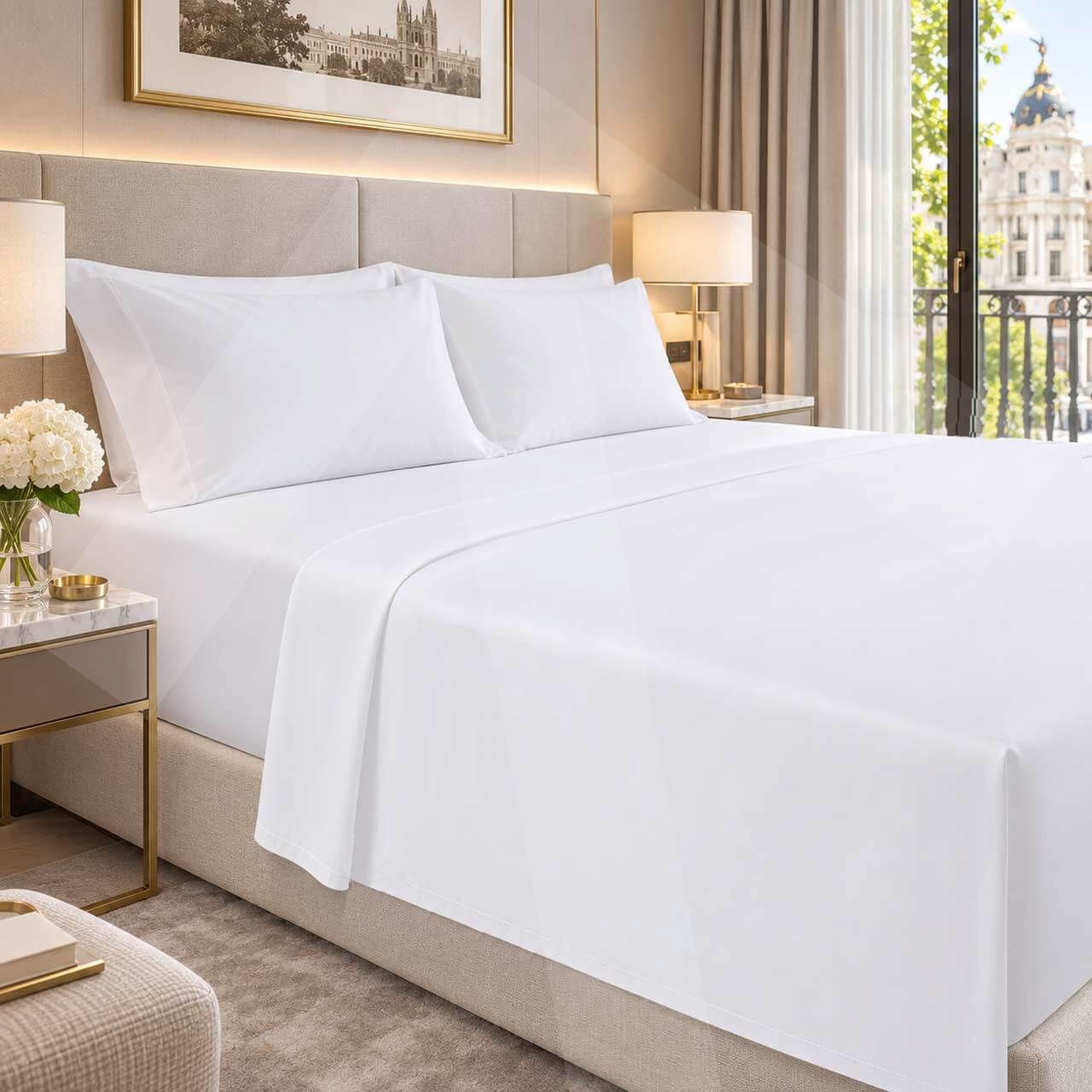 S�bana encimera Premium 200 hilos; foto ambiente