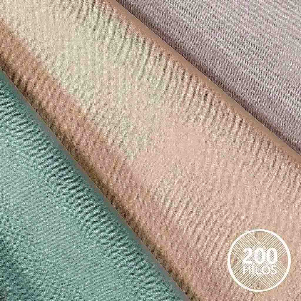 Saco nrdico Premium Bicolor 200 hilos; detalle 200 hilos