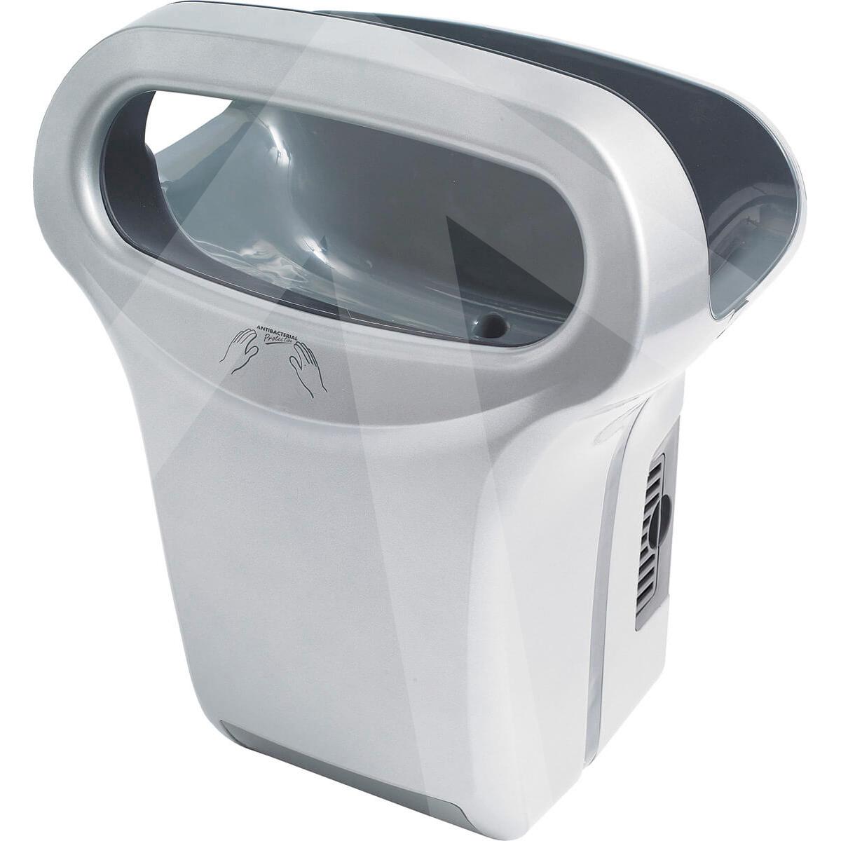 Secamanos automático Exp Air; acabado plateado
