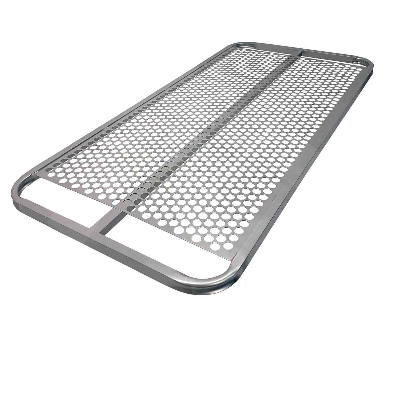 Somier antivandlico Economy; detalle somier