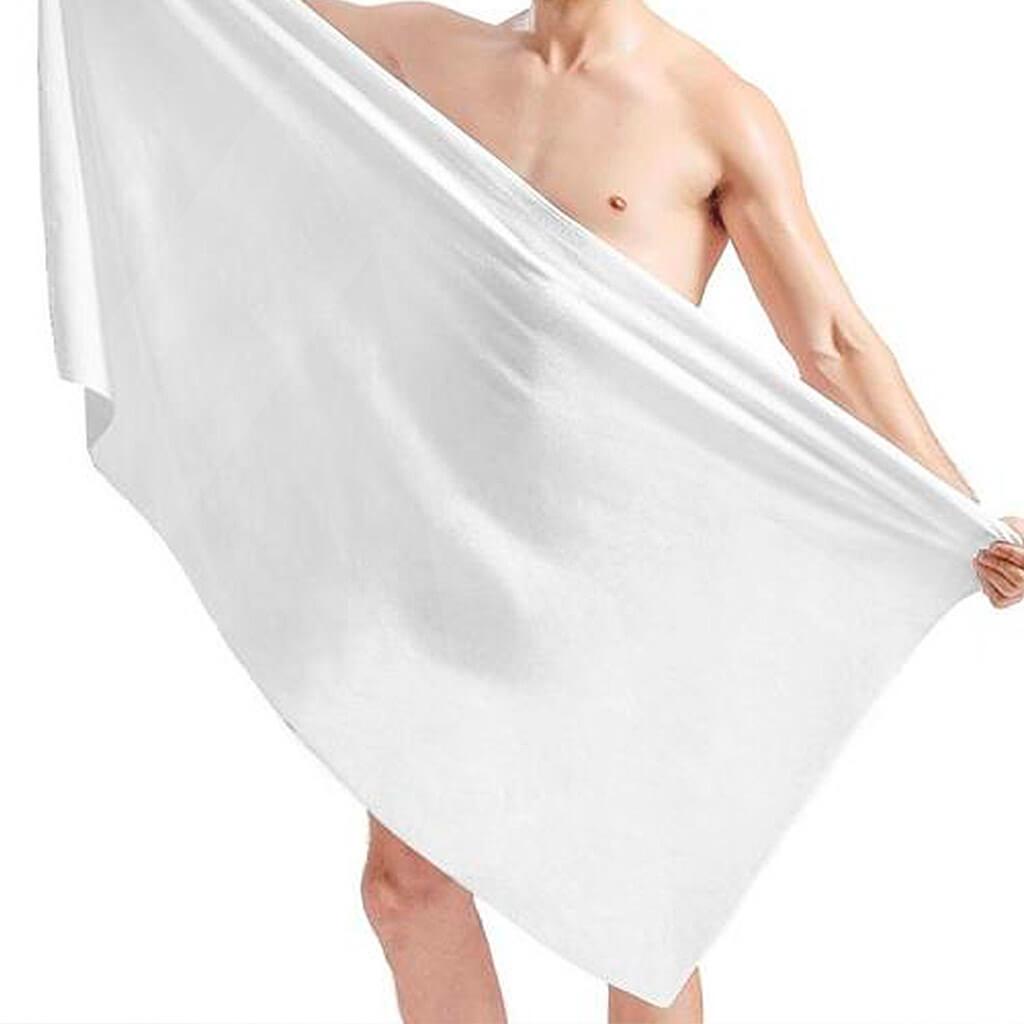 Toallas de bao desechables (Pack); para ducha