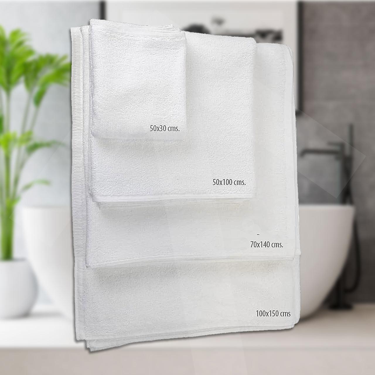 Toalla de bao Basic; tamaos toallas hoteles