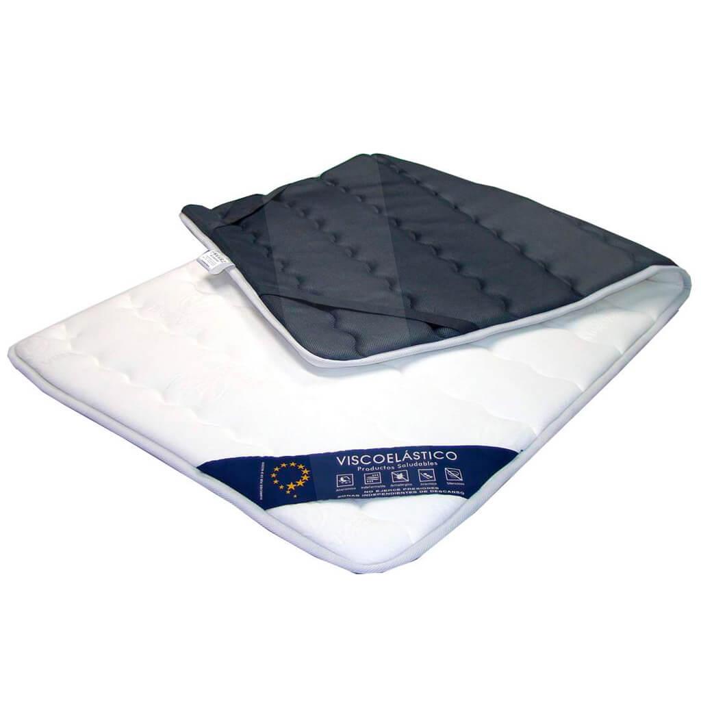 Topper de viscoelstica Basic; sujecin en las esquinas