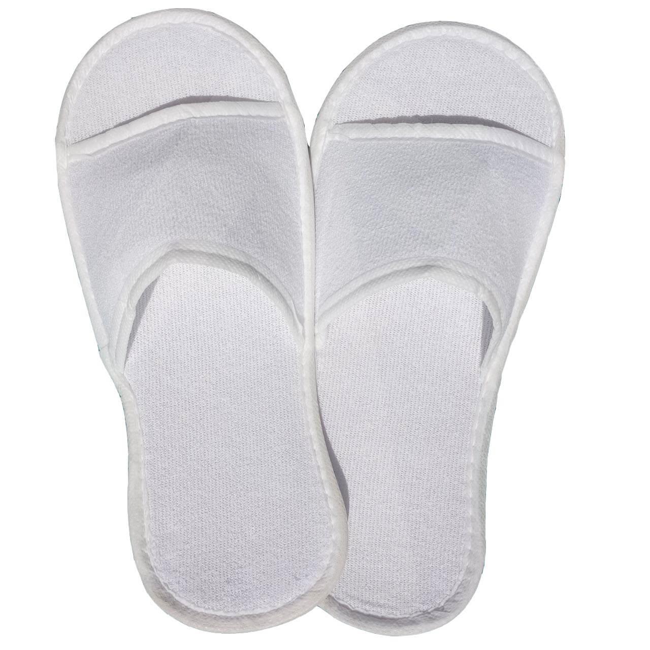 Zapatillas hotel Rizo abiertas (x250 pares)