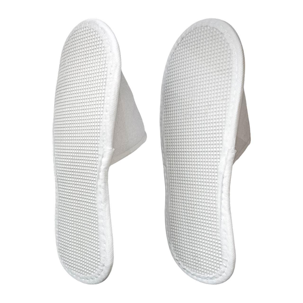 Zapatillas hotel Rizo cerradas (x250 pares); empeine reforzado