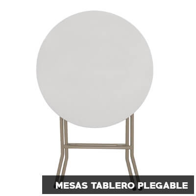 Mesas de tablero plegable